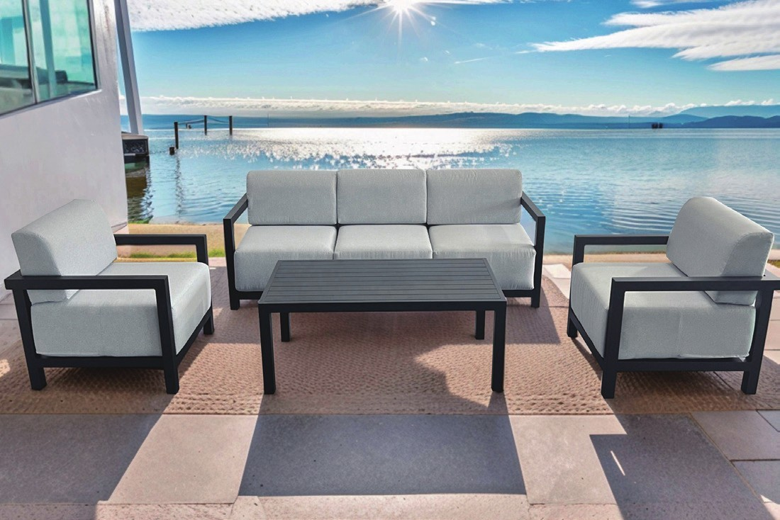 patio lounge set.