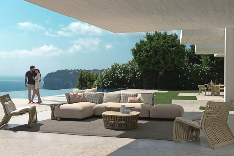 patio lounge set.