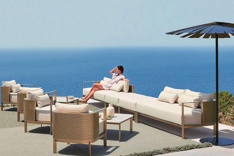 outdoor lounge set