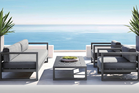 patio lounge sofa set.