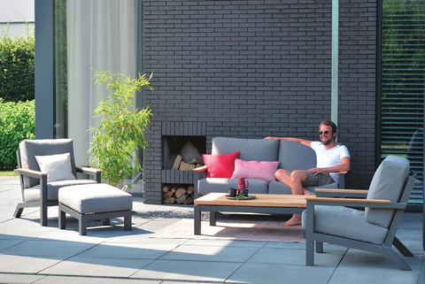 patio lounge sofa set.