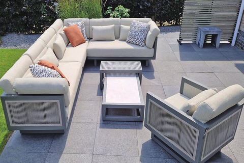 patio lounge sofa set.