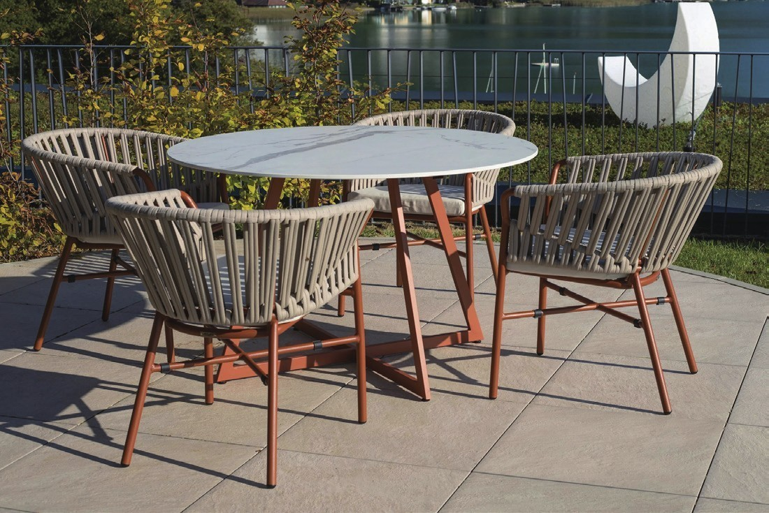 outdoor 4 seater patio dining set