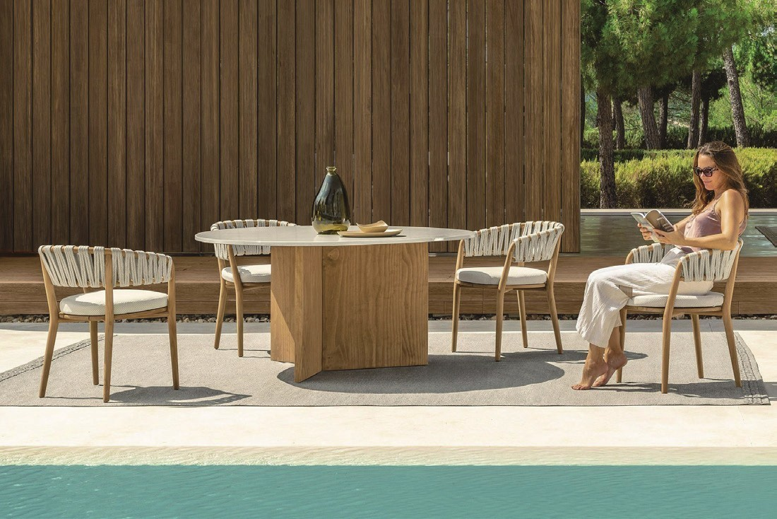 outdoor 4 seater patio dining set
