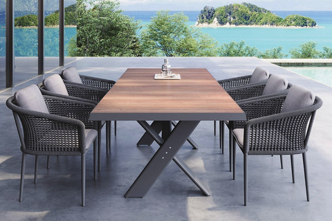6 seater patio dining set