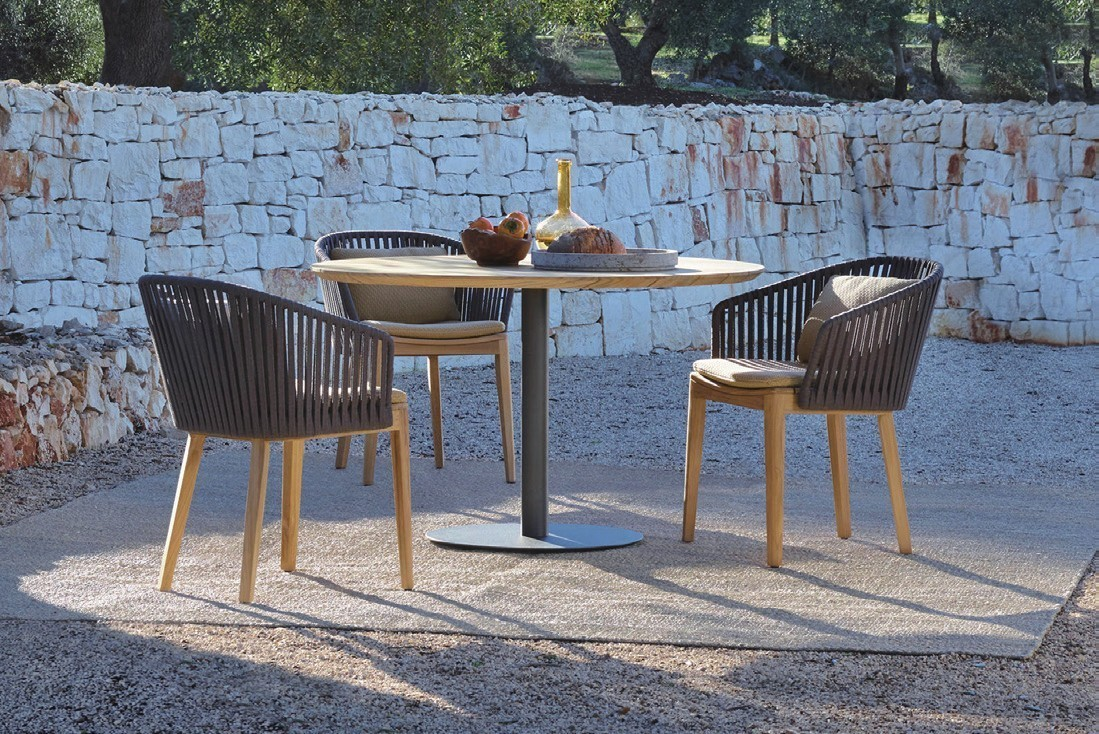 Outdoor 3 seater patio dining set