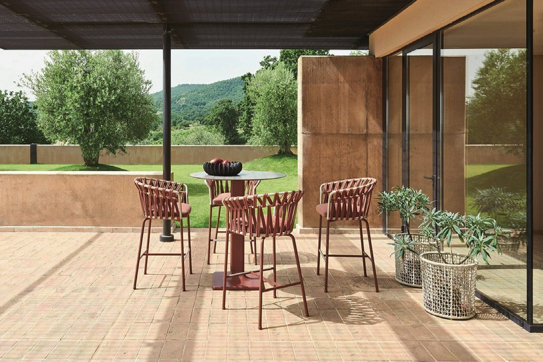 Emma Cross bar stool