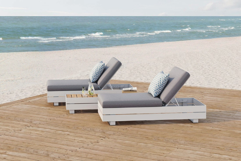 adjustable chaise lounge.