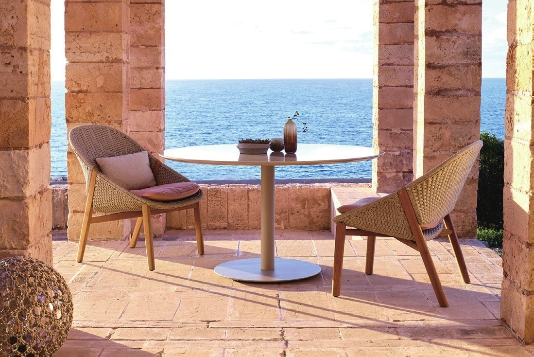 2-seater patio dining set.