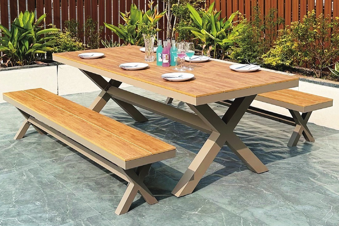 modern outdoor dining set