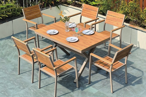 6 seater patio dining set