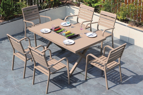 6 seater patio dining set