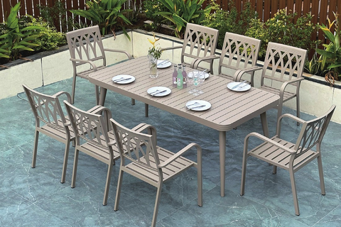 8 seater patio dining set