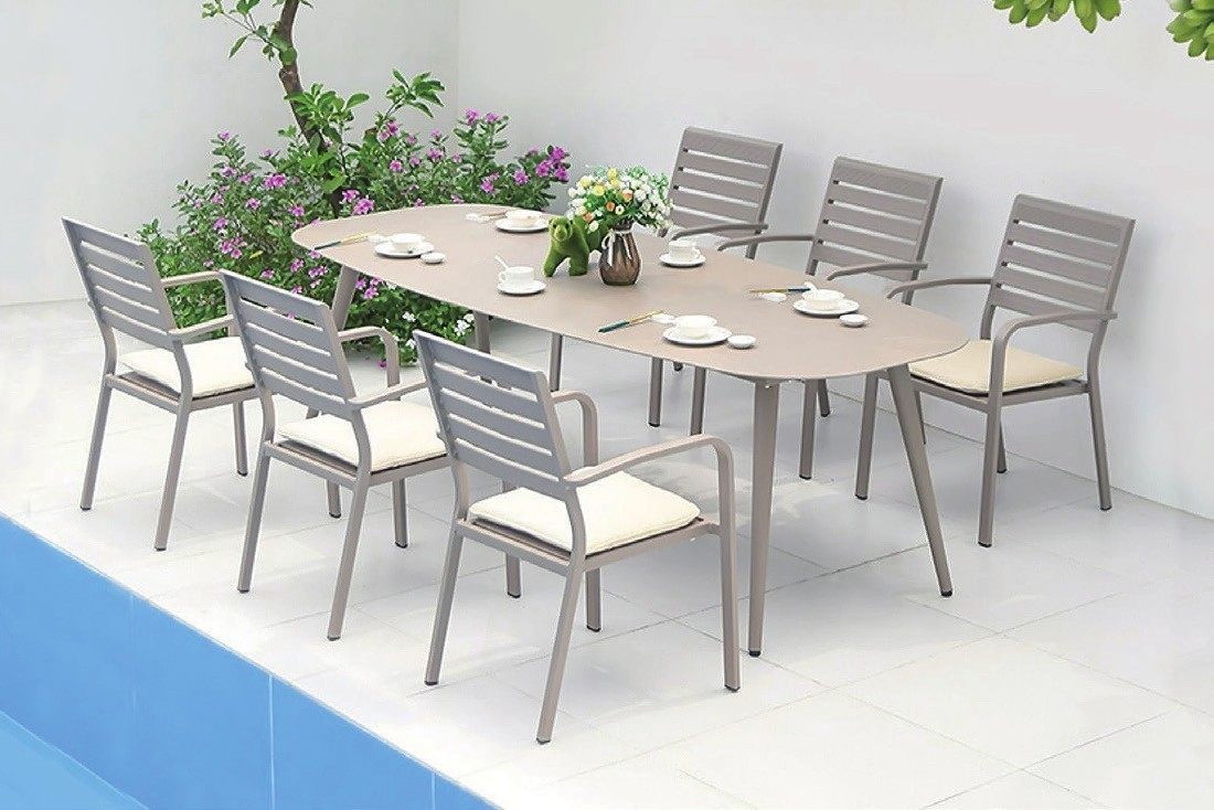 6 seater patio dining set