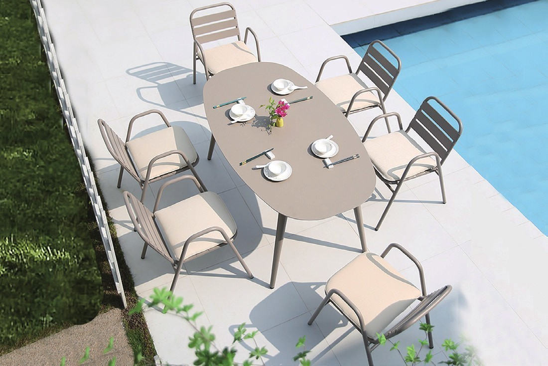 6 seater patio dining set