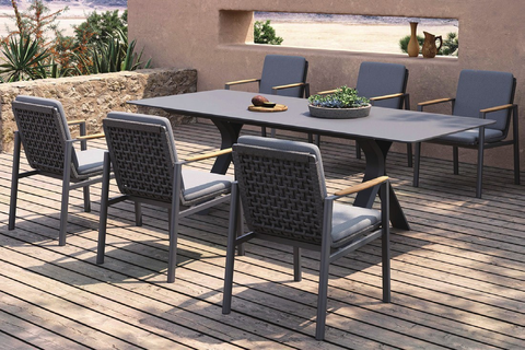 6 seater patio dining set
