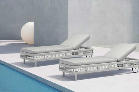 adjustable chaise lounge.