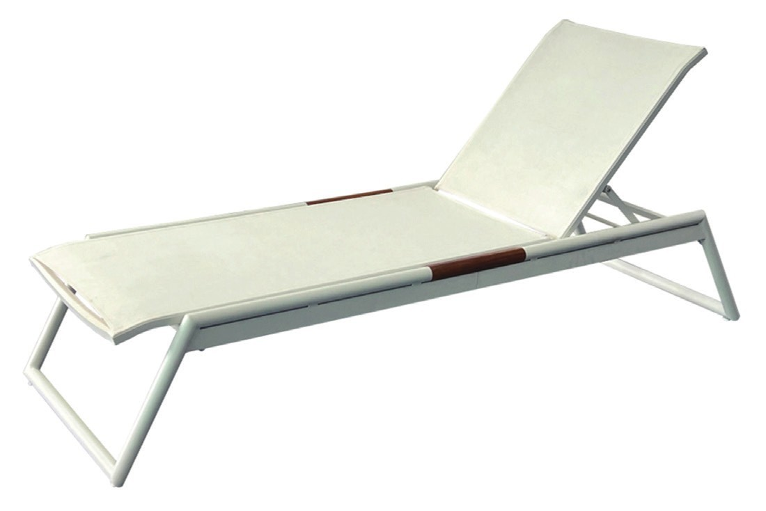 adjustable chaise lounge.